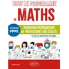 Image de Tout le programme de mathématiques - Parcours préparatoire au professorat des écoles (PPPE) en occasion ou reconditionné