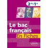 Image de Le bac français en fiches - 2de-1re en occasion ou reconditionné