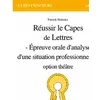 Image de Réussir le Capes de Lettres - Epreuve orale d'analyse d'une situation en occasion ou reconditionné