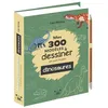 Image de Mes 300 modèles à dessiner en pas à pas spécial dinosaures - Dessins étape par étape en occasion ou reconditionné