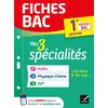 Image de Fiches bac - Mes 3 spécialités 1re générale : Maths, Physique-chimie, SVT en occasion ou reconditionné