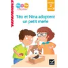 Image de Téo et Nina Milieu CP niveau 2 - Téo et Nina adoptent un petit merle en occasion ou reconditionné