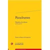 Image de Paradrames: Parodies du drame. 1775-1777