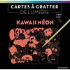 Image de Cartes à gratter de lumière - Kawaii néon