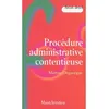 Image de Procédure administrative contentieuse en occasion ou reconditionné