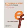 Image de Approches de la langue parlée en français en occasion ou reconditionné