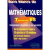 Image de Bacs blancs Terminale ES (obligatoire et spécialité) - Une sélection de 10 sujets des années antérieures corrigés détaillés et fiches 'coup de pouce' en occasion ou reconditionné