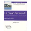 Image de Merleau-Ponty, La prose du monde 'La perception d'autrui et le dialogue' (extrait du chapitre V) en occasion ou reconditionné