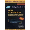 Image de QCM et exercices - français - culture générale - mathématiques - logique - catégories B et C - Nouvelle édition en occasion ou reconditionné