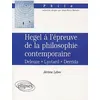 Image de Hegel à l'épreuve de la philosophie contemporaine, Deleuze-Lyotard-Derrida en occasion ou reconditionné