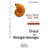 Image de Oraux de Biologie-géologie Agro-Véto - G2E - ENS, Méthodes et corrigés - BCPST 1re année en occasion ou reconditionné