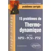 Image de 15 Problèmes corrigés de Thermodynamique - Première année - MPSI-PCSI-PTSI en occasion ou reconditionné