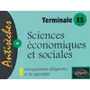 Image de Sciences économiques et sociales, Enseignement obligatoire et de spécialité - Terminale ES en occasion ou reconditionné