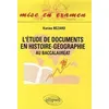 Image de L'étude de documents en histoire-géographie - au baccalauréat en occasion ou reconditionné