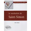 Image de Le vocabulaire de Saint-Simon en occasion ou reconditionné