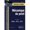 Image de Mécanique du point - 1re année MPSI-PCSI-PTSI - Exercices corrigés en occasion ou reconditionné