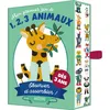 Image de Jeu classique Auzou Premier jeu de 1,2,3 Animaux en occasion ou reconditionné