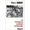 Image de Le français langue africaine en occasion ou reconditionné