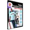 Image de Papier Transfert pour Textile - Pochette 5 Feuilles A4 Papier Transfert pour T-shirts et Textiles Clairs, Compatible Imprimante Laser, Impressions - 2880 dpi, Lavable en machine - Micro Application blanc MA-5351