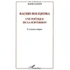Image de Rachid boudjedra une poetique de la subversion. iilectures critiques