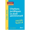 Image de Citations juridiques en droit administratif en occasion ou reconditionné
