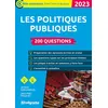 Image de Les politiques publiques   200 questions (Catégories A et B  ?Édition 2023) en occasion ou reconditionné