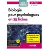 Image de Biologie pour psychologues en 25 fiches - Licence 1 et 2 en occasion ou reconditionné