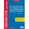 Image de Concours CPGE scientifiques Oral mathématiques grandes écoles 132 exercices en occasion ou reconditionné