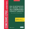 Image de Oral de mathématiques des grandes écoles 243 exercices corrigés commentés en occasion ou reconditionné