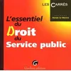 Image de L'essentiel du droit du service public en occasion ou reconditionné
