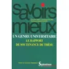 Image de Un genre universitaire : le rapport de soutenance de thèse en occasion ou reconditionné