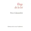 Image de Eloge de la loi