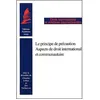 Image de Le principe de précaution - aspects de droit international et communautaire en occasion ou reconditionné