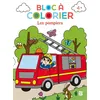 Image de Bloc à colorier - Les pompiers en occasion ou reconditionné