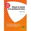Image de Réussir le résumé et la synthèse de texte en occasion ou reconditionné