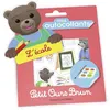 Image de Petit Ours Brun - L'école - Premiers autocollants - Dès 3 ans en occasion ou reconditionné