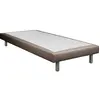 Image de CONCEPT1 Chatel Light 90x200cm Cannes marron CHATEL-LT-0920-C-E