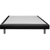 Image de CONCEPT1 Chatel Light 160x200cm Cannes noir CHATEL-LT-1620-C-O