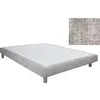 Image de CONCEPT1 Chatel 160x200 vogue silver hauteur 25cm CHATEL-1620-VOG14-25