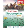 Image de Histoire géographie, EMC, 2de bac pro : manuel : programme 2019 en occasion ou reconditionné