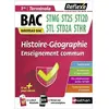 Image de Histoire géographie enseignement commun : 1re, terminale, bac STMG, ST2S, STI2D, STL, STD2A, STHR : nouveau bac en occasion ou reconditionné