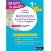 Image de Olympe de Gouges, Déclaration des droits de la femme et de la citoyenne : parcours écrire et combattre pour l'égalité : 1re toutes séries, bac français en occasion ou reconditionné