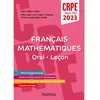 Image de Français, mathématiques, oral, leçon : CRPE + master MEEF 2023 en occasion ou reconditionné