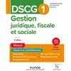 Image de DSCG 1, gestion juridique, fiscale et sociale : manuel : 2023-2024 en occasion ou reconditionné