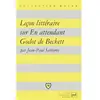 Image de Leçon littéraire sur En attendant Godot de Beckett en occasion ou reconditionné