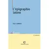 Image de L'épigraphie latine en occasion ou reconditionné