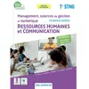 Image de Management, sciences de gestion et numérique terminale STMG : ressources humaines et communication, enseignement spécifique en occasion ou reconditionné