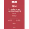 Image de ECNi : conférences Paris-Descartes : 2017-2018. Vol. 1 en occasion ou reconditionné