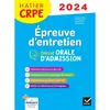 Image de Epreuve d'entretien : épreuve orale d'admission : CRPE 2024 en occasion ou reconditionné