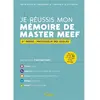 Image de Je réussis mon mémoire de master MEEF : mention 1er degré : professeur des écoles en occasion ou reconditionné